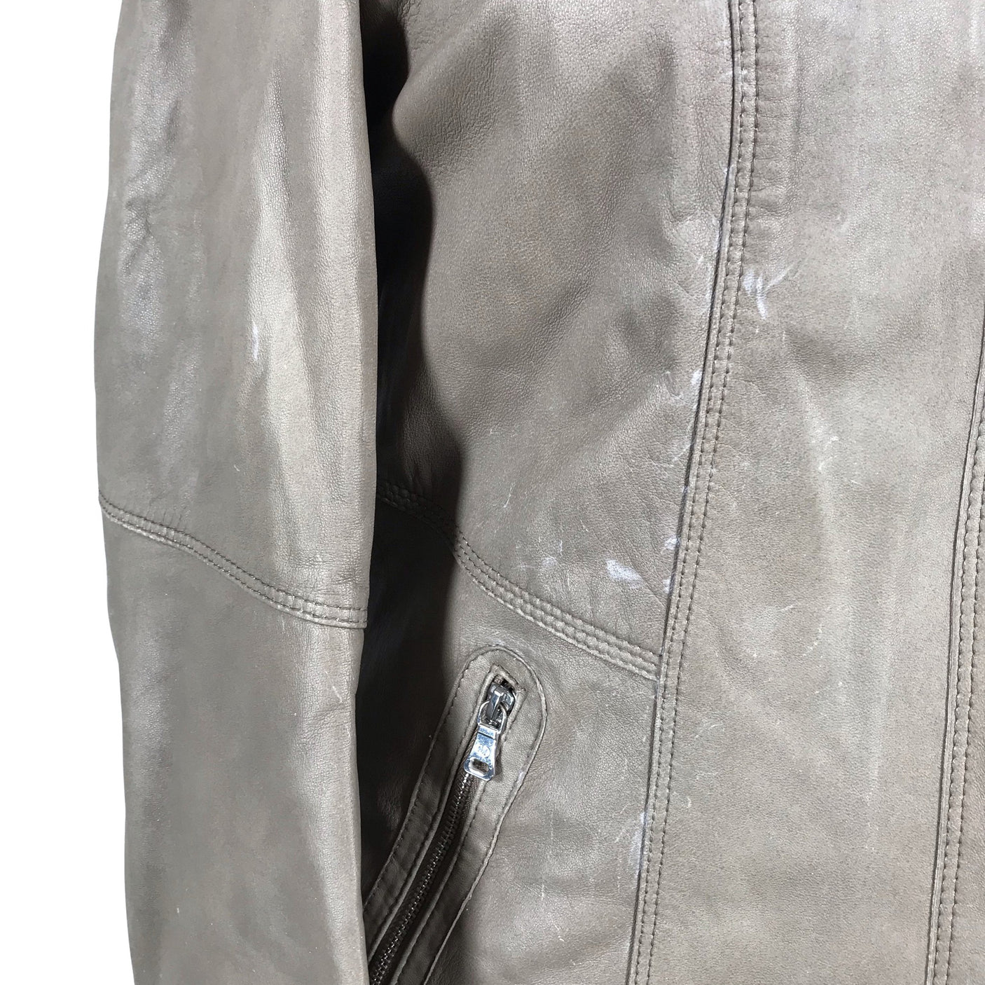 Unisex Gerry Weber - Nahktagi, suurus 42 - Hall (2)