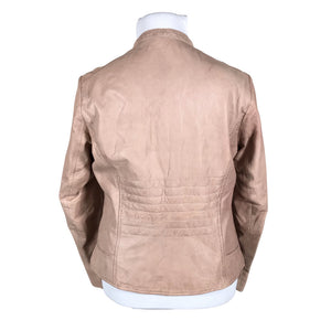 Unisex Saki - Nahktagi, suurus 44 - Heleroosa (3)