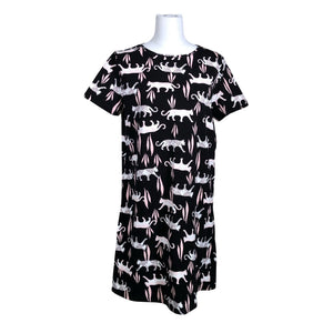 Unisex Nanso - Trikotaažist kleit, suurus 40 - Must (1)