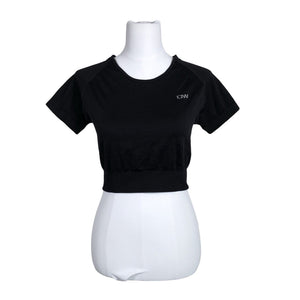 Unisex ICIW – Icaniwill - Spordisärk, lühikesed käised, suurus 40 - Must (1)