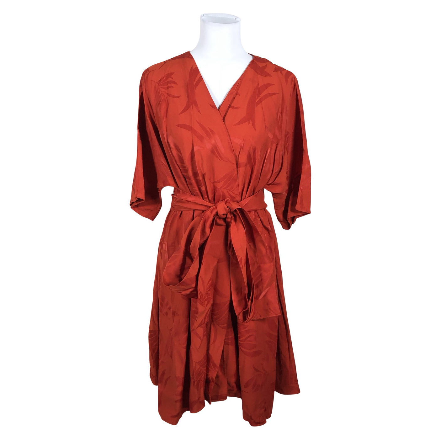 Unisex Lili Marleena - Hommikumantel, suurus 40 - Punane (1)