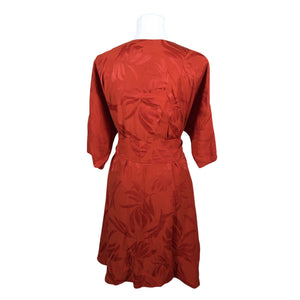 Unisex Lili Marleena - Hommikumantel, suurus 40 - Punane (2)