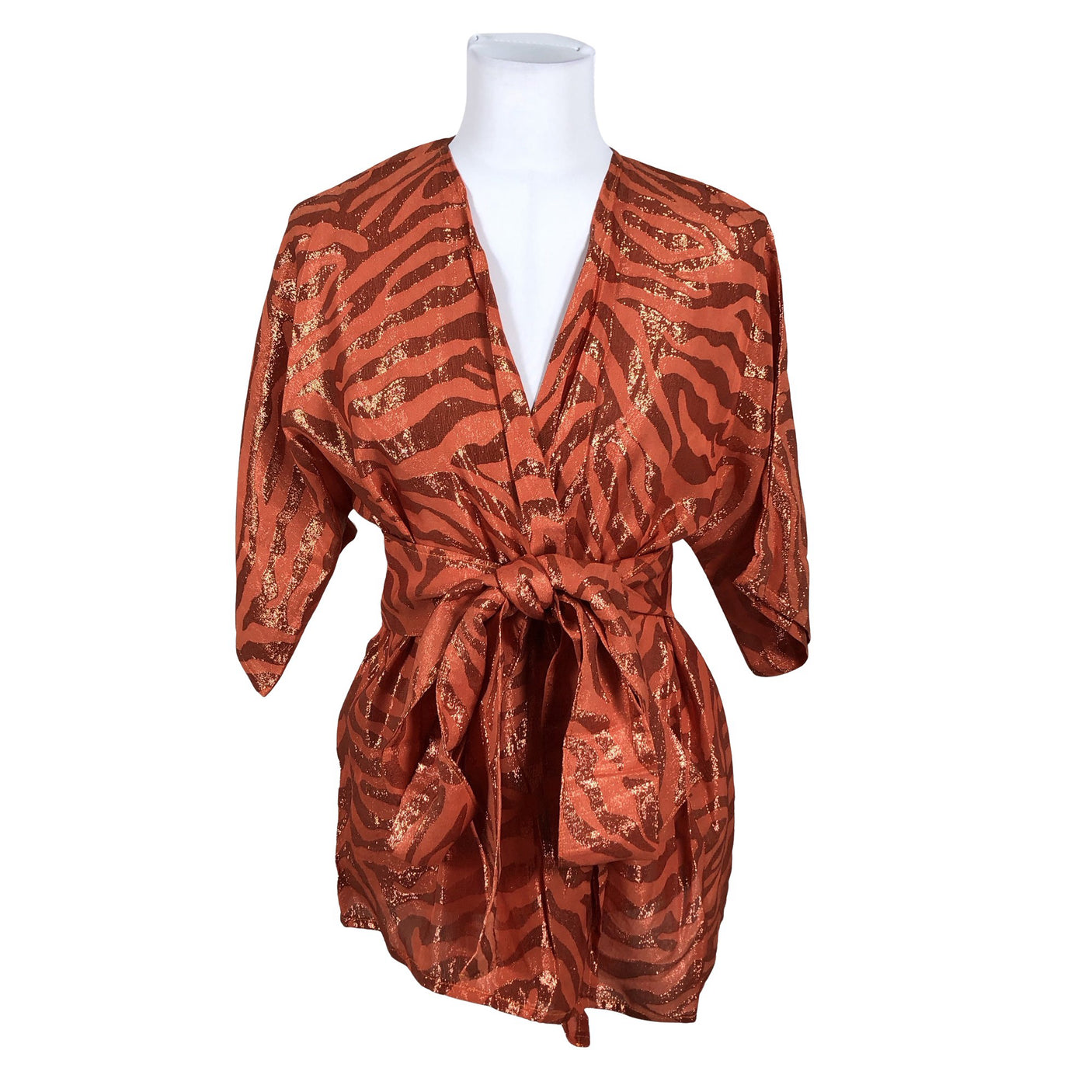 Unisex Lili Marleena - Kardigan, suurus 40 - Oranž (1)