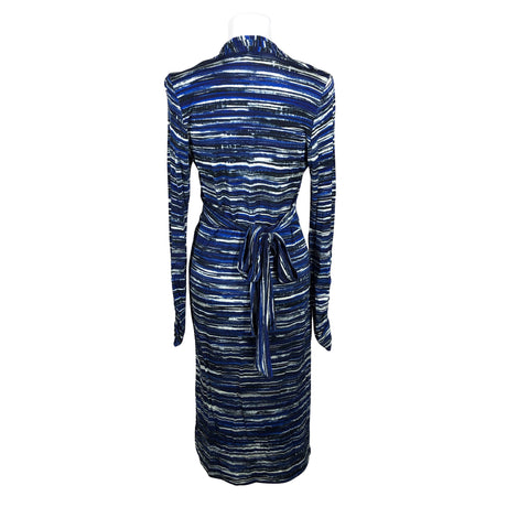 Unisex Andiata - Trikotaažist kleit, suurus 38 - Sinine (2)