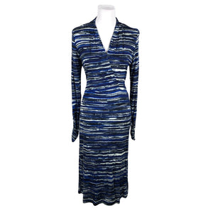 Unisex Andiata - Trikotaažist kleit, suurus 38 - Sinine (1)