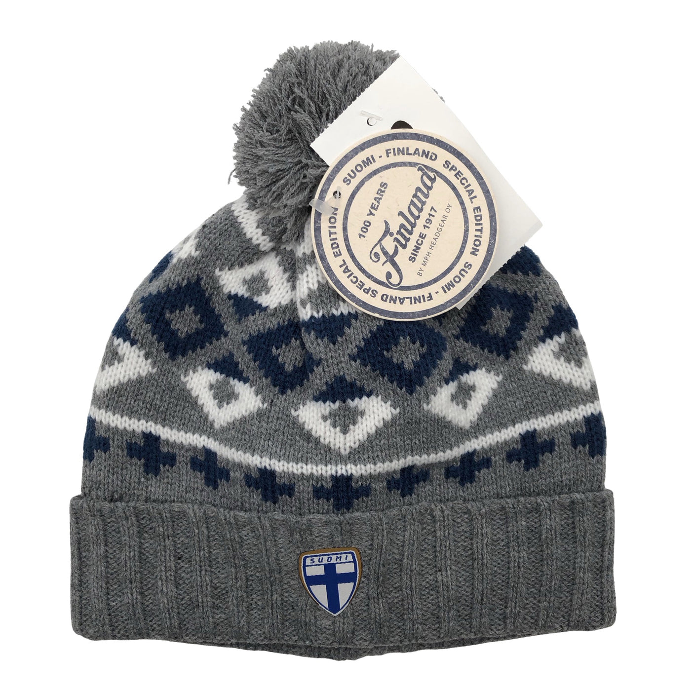 Unisex Mph Headgear - Talvemüts, suurus 52 - 54 cm - Hall (1)