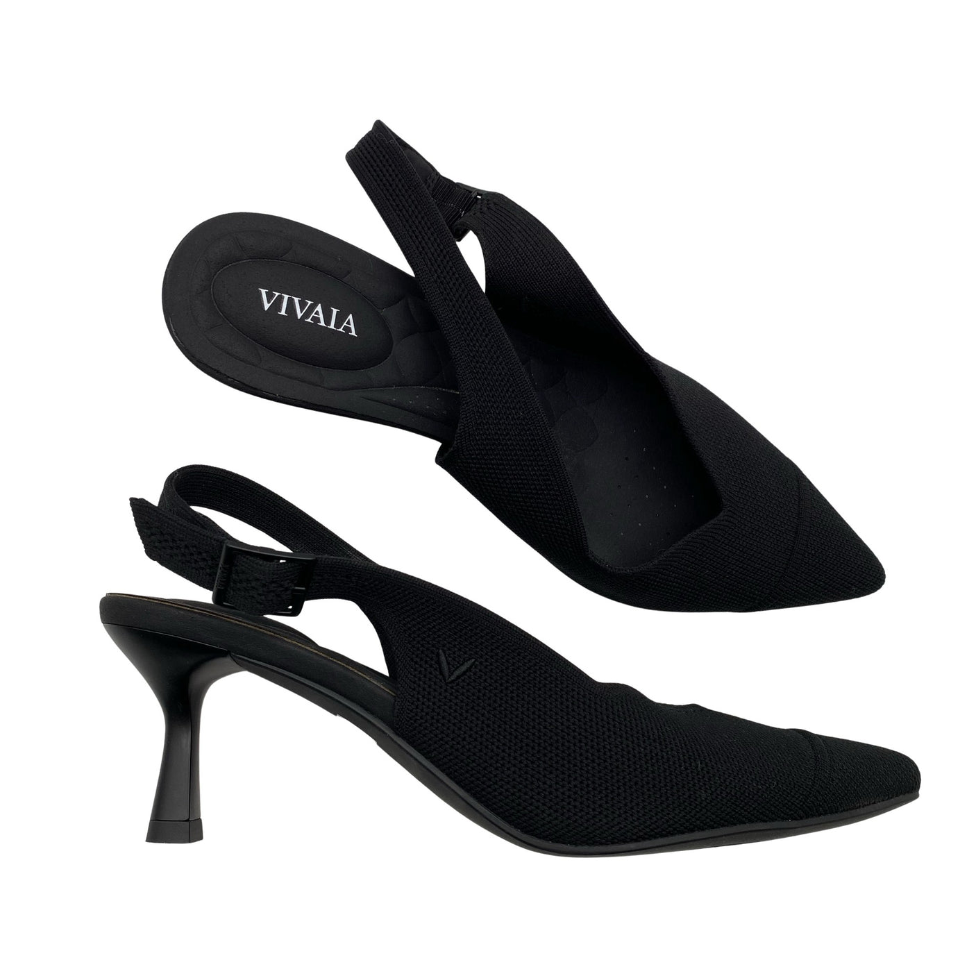 Unisex Vivaia - Kontsakingad, suurus 41 - Must (1)
