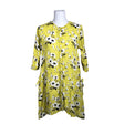 Unisex The Masai - Õhuke tuunika, suurus 36 - Kollane ()