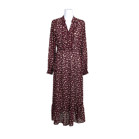 Unisex Zoey - Õhuke kleit, suurus 34 - Veinipunane ()