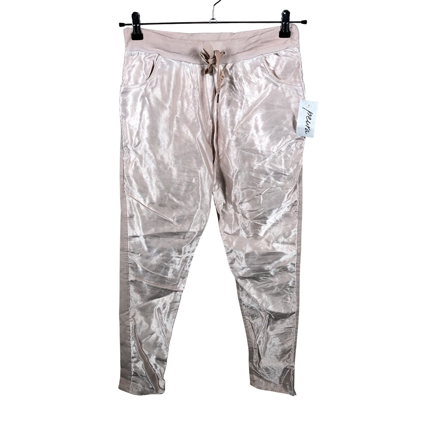 Unisex Peura - Mittevenivad püksid, suurus 36 - Heleroosa (1)