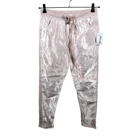 Unisex Peura - Mittevenivad püksid, suurus 36 - Heleroosa ()