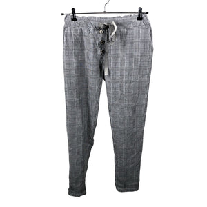 Unisex Perfect Jeans - Mittevenivad püksid, suurus 38 - Hall (1)