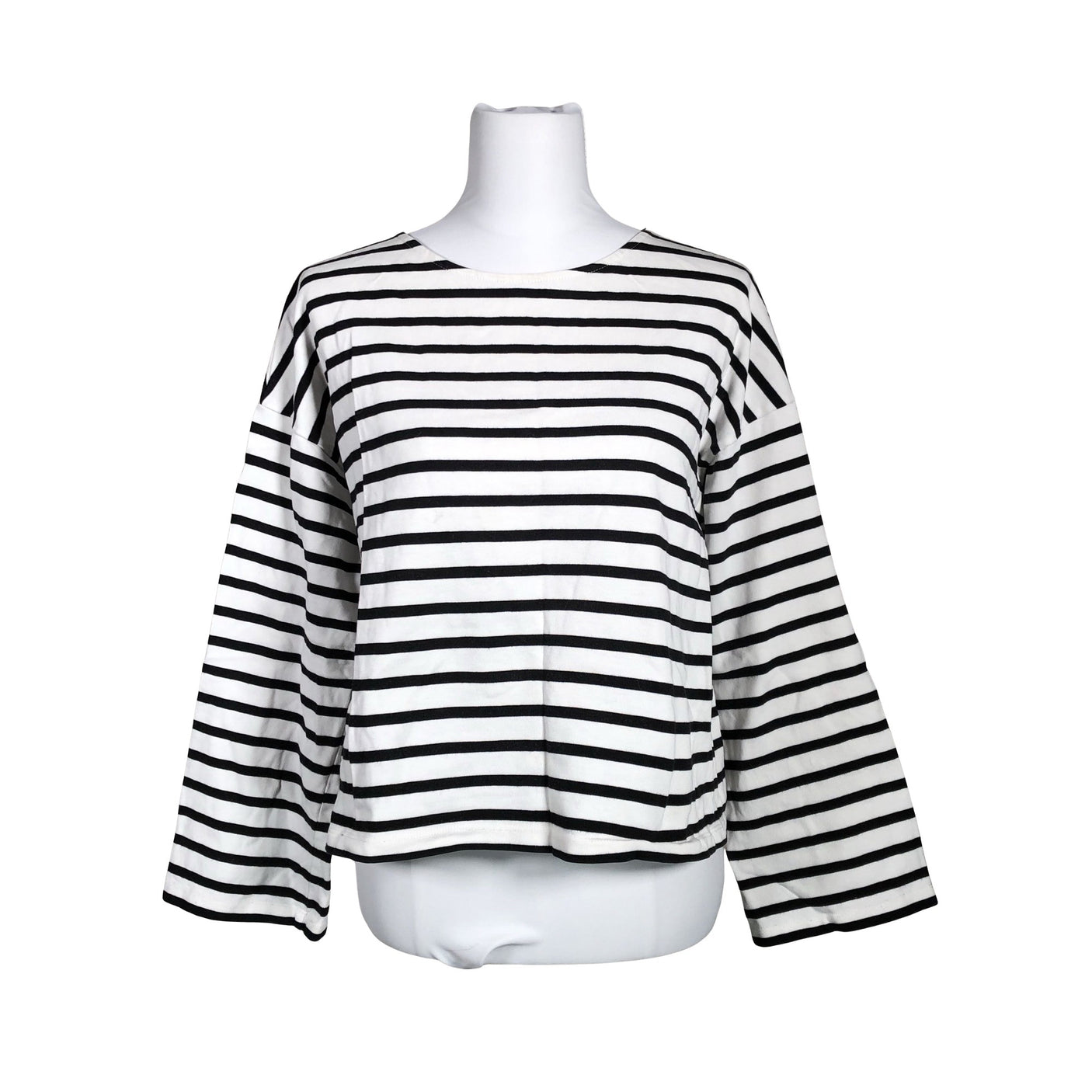 Unisex Nanso - Trikotaažist pluus, suurus 38 - Valge (1)