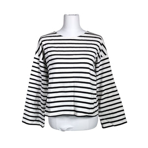 Unisex Nanso - Trikotaažist pluus, suurus 38 - Valge (1)