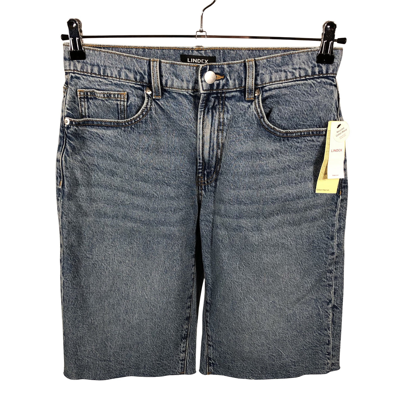 Unisex Lindex - Teksast lühikesed püksid, suurus 38 - Sinine (1)