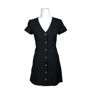 Unisex &Other Stories - Mitteveniv kleit, suurus 34 - Must (1)