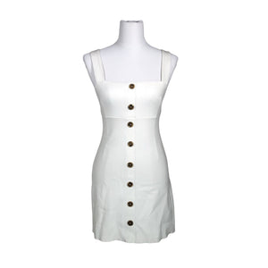 Unisex Urban Outfitters - Trikotaažist kleit, suurus 36 - Valge (1)