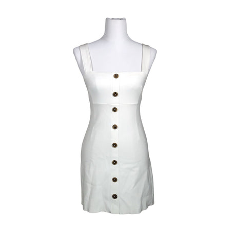 Unisex Urban Outfitters - Trikotaažist kleit, suurus 36 - Valge ()