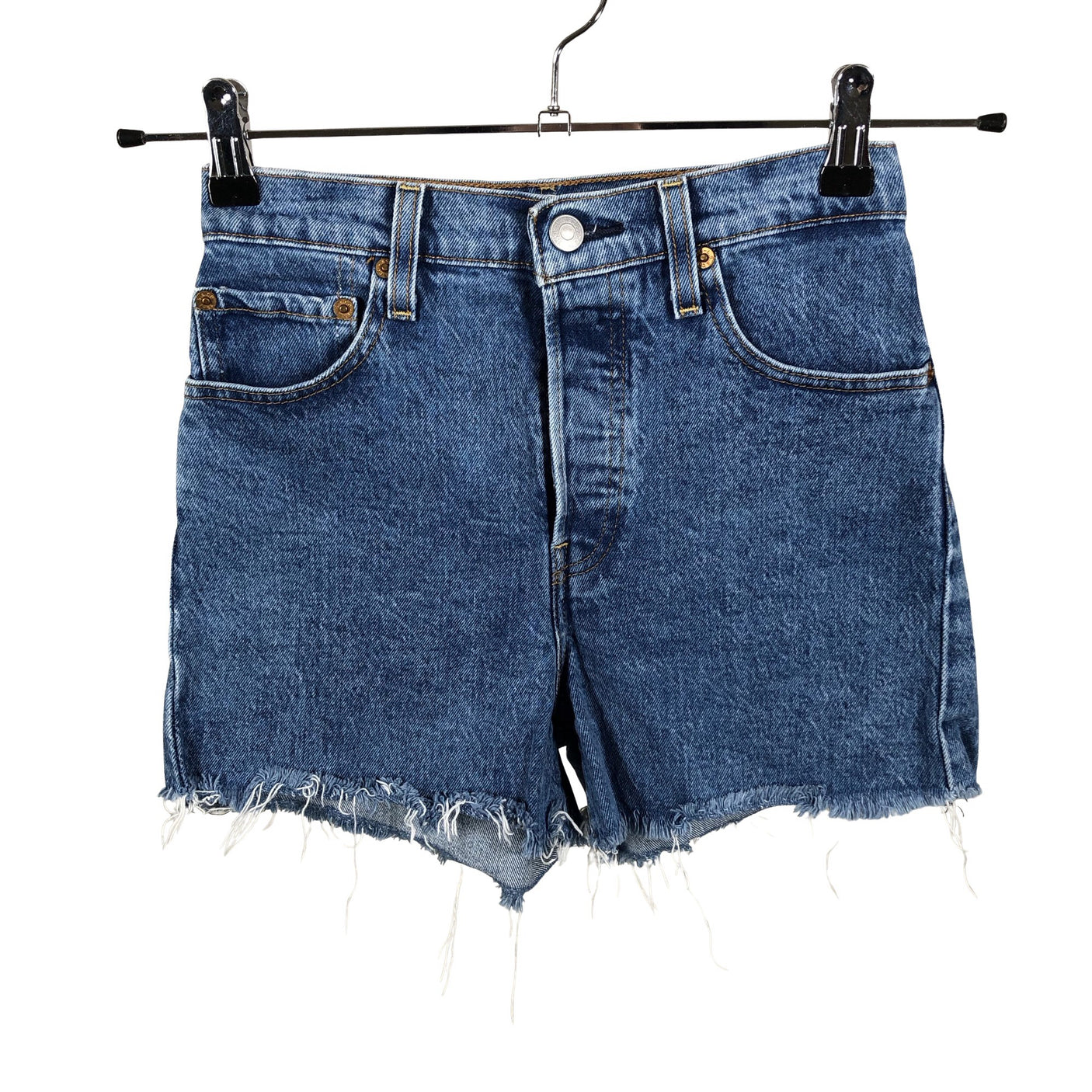 Unisex Levi's - Teksast lühikesed püksid, suurus W24 - Sinine (1)