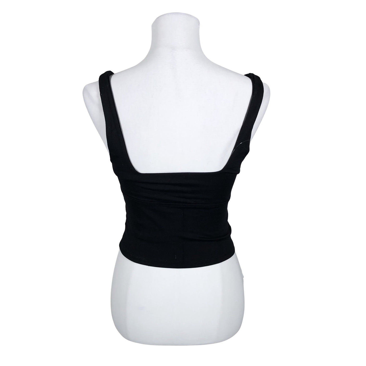 Unisex Abercrombie&Fitch - Trikotaažist topp, suurus 34 - Must (2)