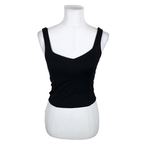 Unisex Abercrombie&Fitch - Trikotaažist topp, suurus 34 - Must (1)