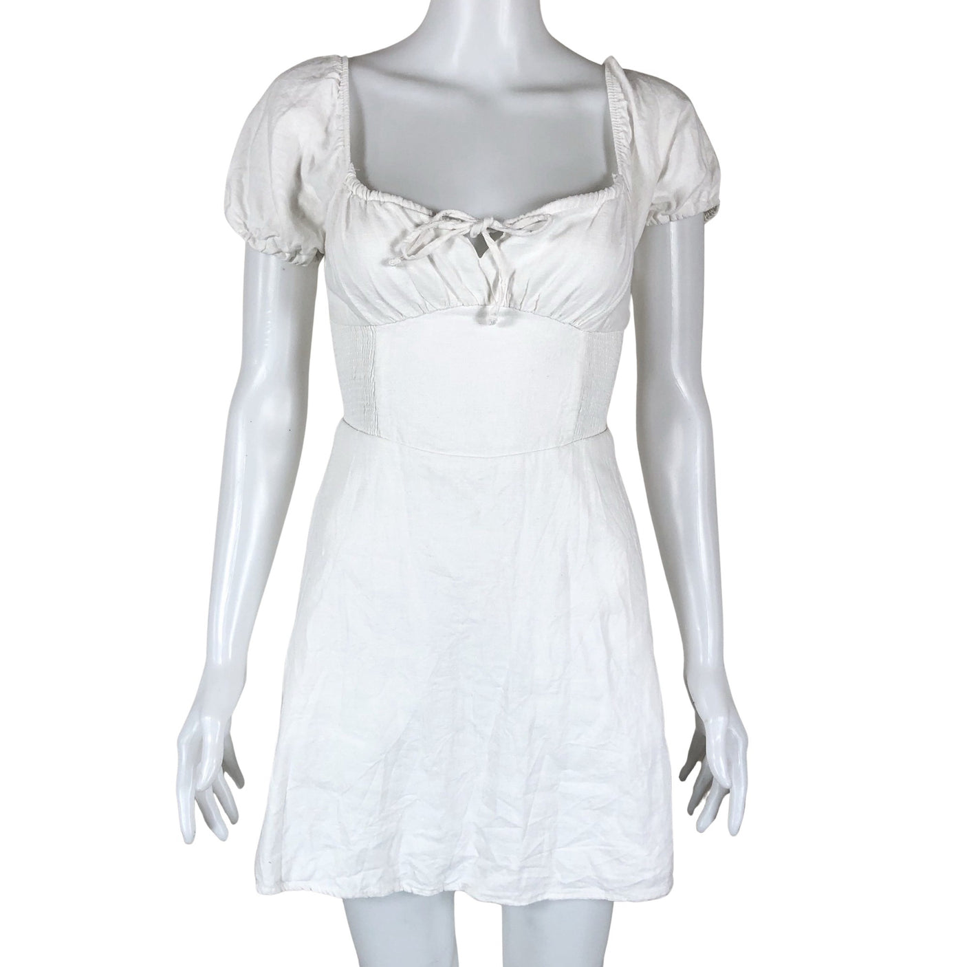 Unisex Hollister - Mitteveniv kleit, suurus 34 - Valge (1)
