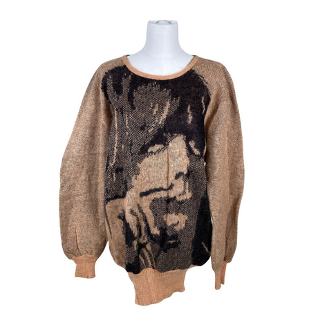 Unisex IVANAhelsinki - Kootud tuunika, suurus 36 - Pruun ()