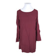 Unisex COS - Õhuke kleit, suurus 42 - Veinipunane ()