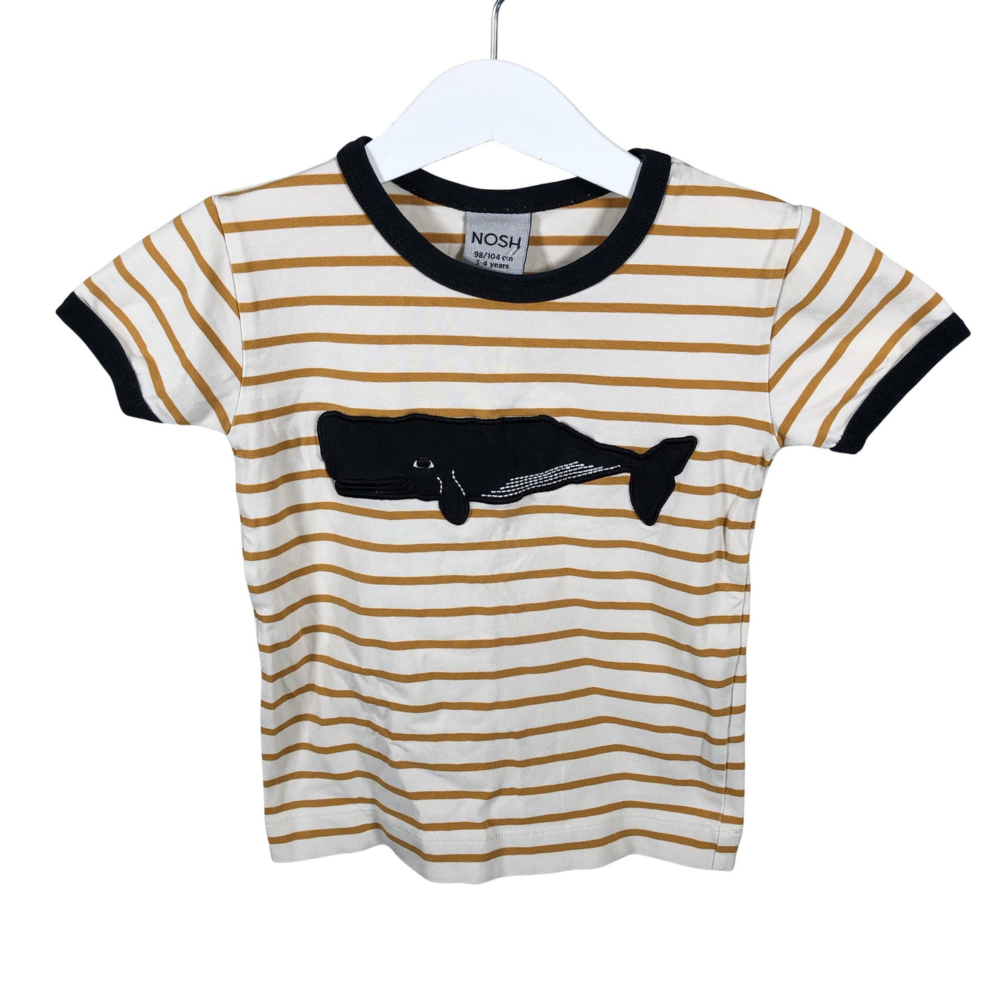 Unisex NOSH - T-särk, suurus 98 - 104 - Oranž (1)