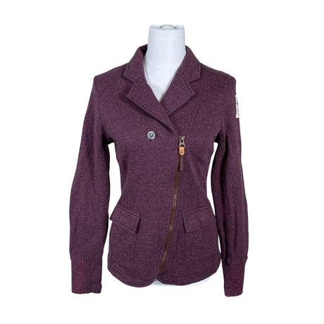 Unisex Torstai - Dressikangast jakk, suurus 40 - Veinipunane ()