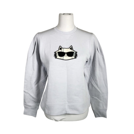 Unisex Karl Lagerfeld - Dressikangast pluus, suurus 36 - Helesinine ()