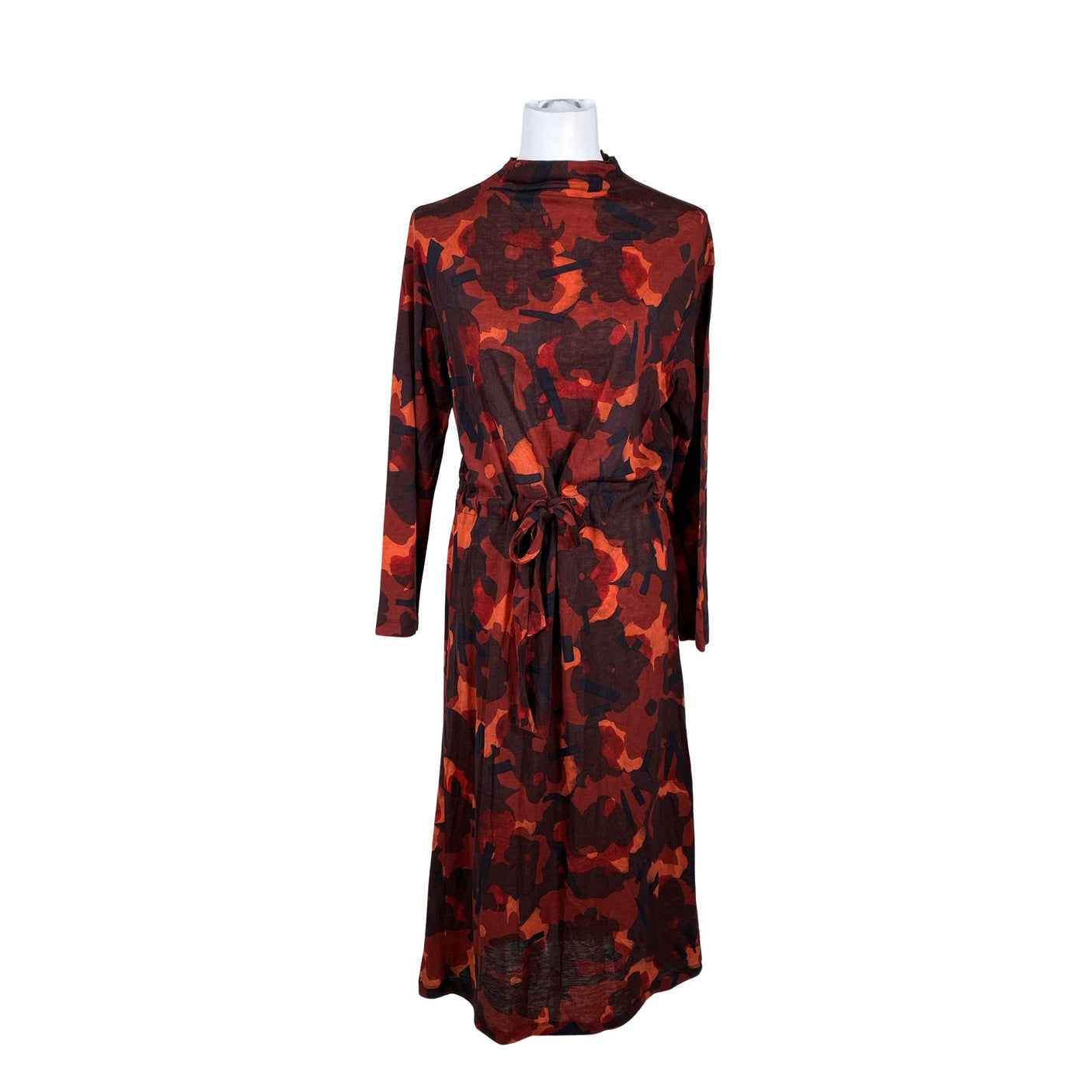 Unisex Marimekko - Trikotaažist kleit, suurus 36 - Veinipunane (1)