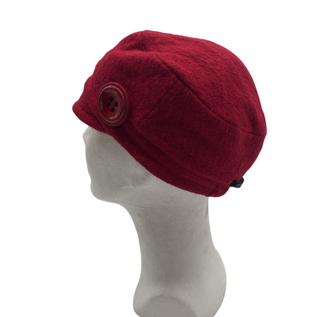 Unisex Personal Design Hat - Müts, suurus 56 - 58 cm - Punane (2)
