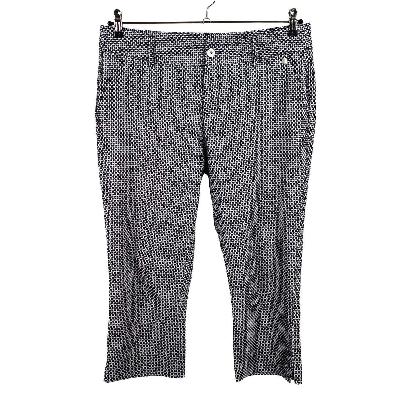 Unisex Abacus - Mittevenivad poolpikad püksid, suurus 42 - Valge (1)