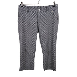 Unisex Abacus - Mittevenivad poolpikad püksid, suurus 42 - Valge (1)