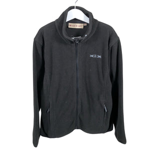 Unisex Land & Lake - Fliisjakk, suurus 146 - 152 - Must (1)