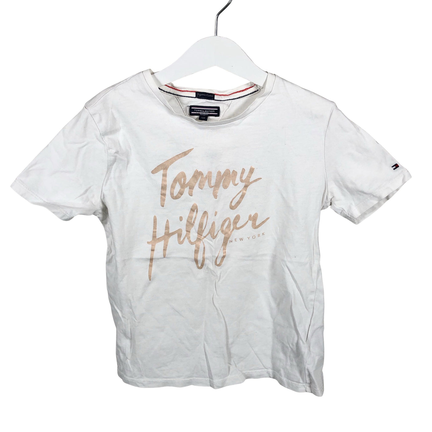 Unisex Tommy Hilfiger - T-särk, suurus 116 - 122 - Looduslik valge (1)
