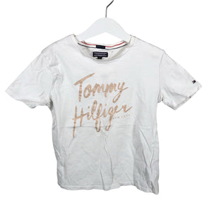 Unisex Tommy Hilfiger - T-särk, suurus 116 - 122 - Looduslik valge (1)