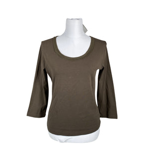 Unisex Betty Barclay - Trikotaažist pluus, suurus 38 - Roheline (1)