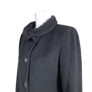 Unisex Manuela Conti - Villane mantel, suurus 36 - Must (2)