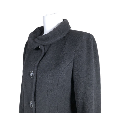 Unisex Manuela Conti - Villane mantel, suurus 36 - Must (2)