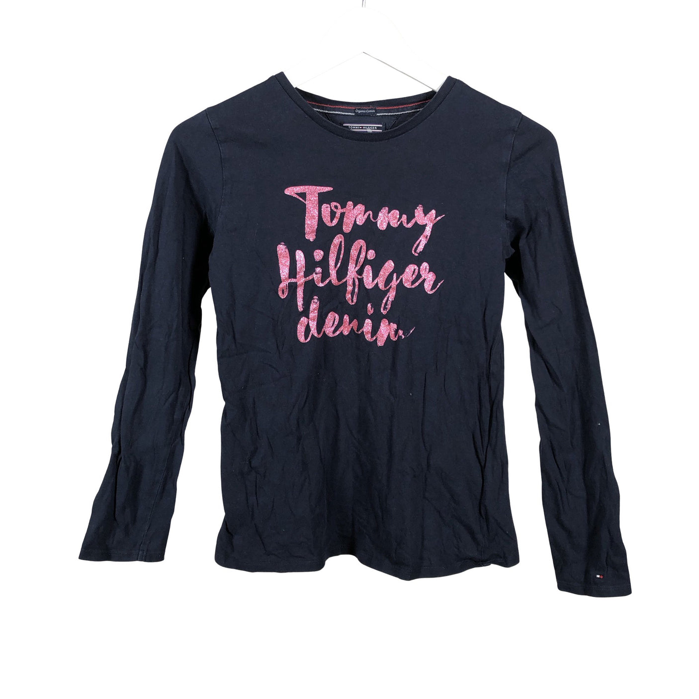 Unisex Tommy Hilfiger - Trikotaažist pluus, suurus 158 - 164 - Sinine (1)