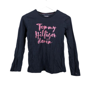 Unisex Tommy Hilfiger - Trikotaažist pluus, suurus 158 - 164 - Sinine (1)
