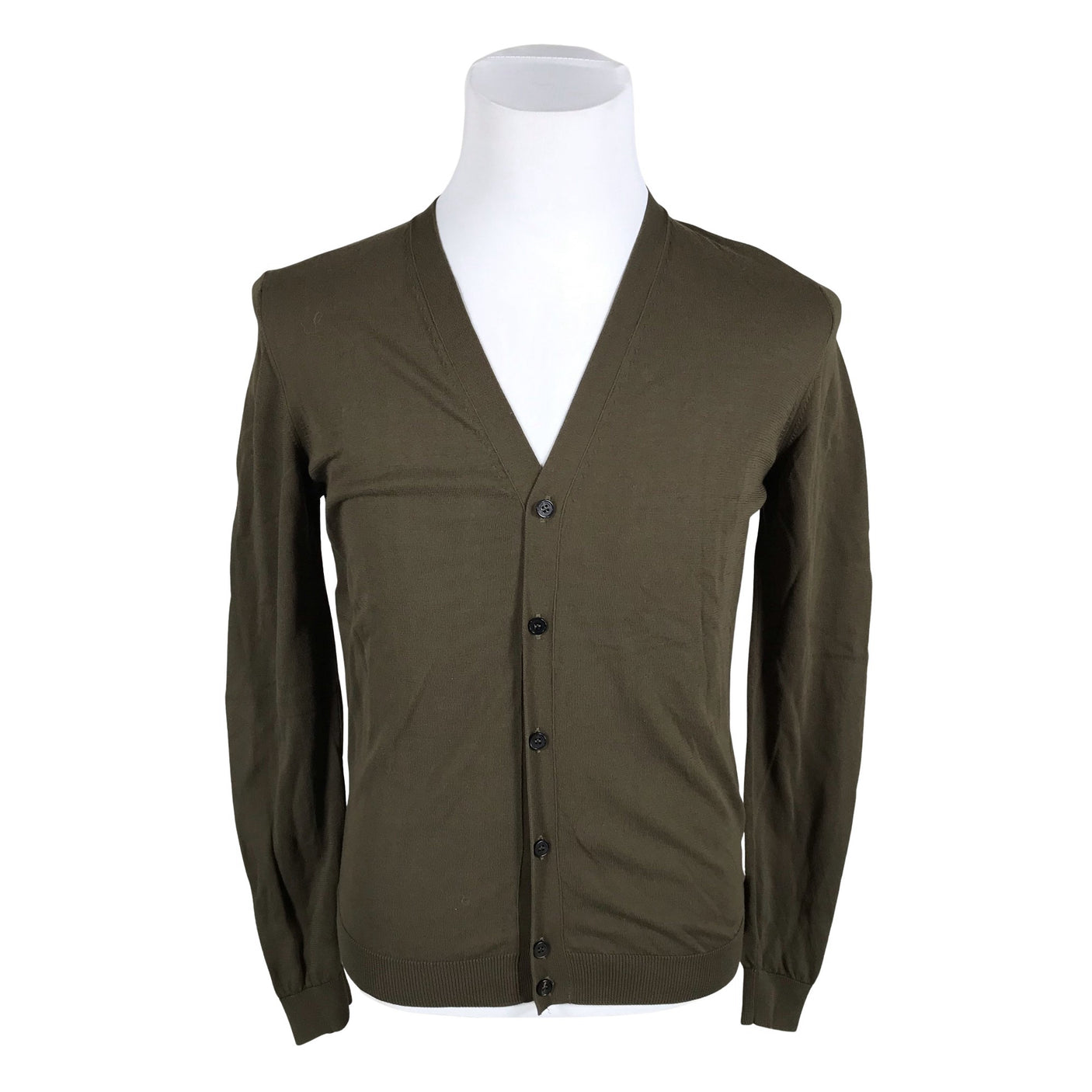 Unisex Roberto Collina - Kardigan, suurus S - Roheline (1)