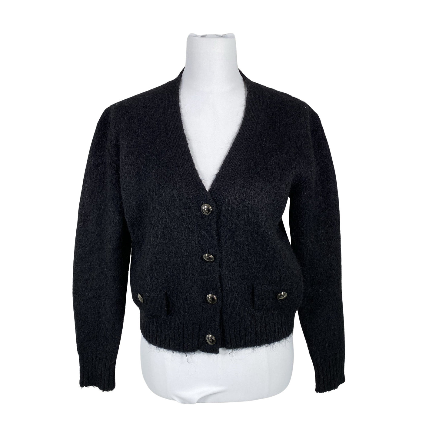 Unisex Marella - Kardigan, suurus 40 - Must (1)