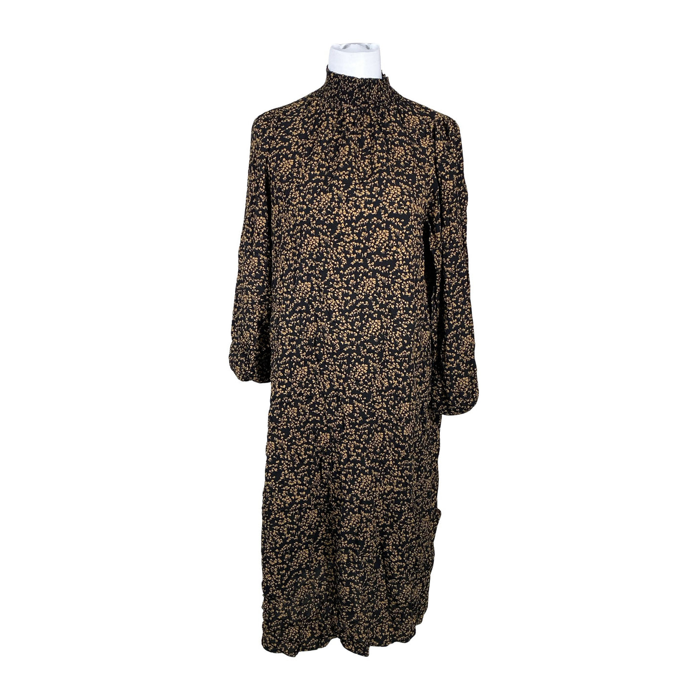 Unisex Lindex - Mitteveniv kleit, suurus 36 - Must (1)
