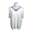 Unisex Atelier Goldner Schnitt - T-särk, suurus 46 - Valge ()