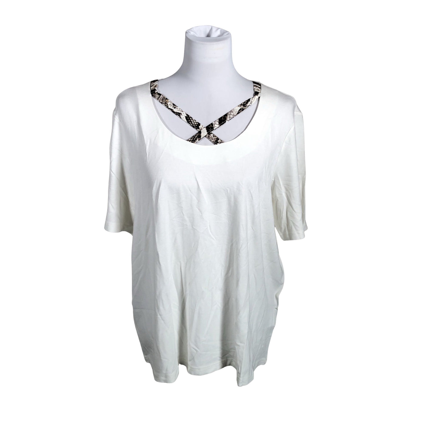 Unisex Atelier Goldner Schnitt - T-särk, suurus 46 - Valge (1)