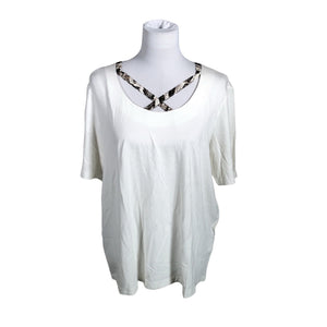 Unisex Atelier Goldner Schnitt - T-särk, suurus 46 - Valge (1)