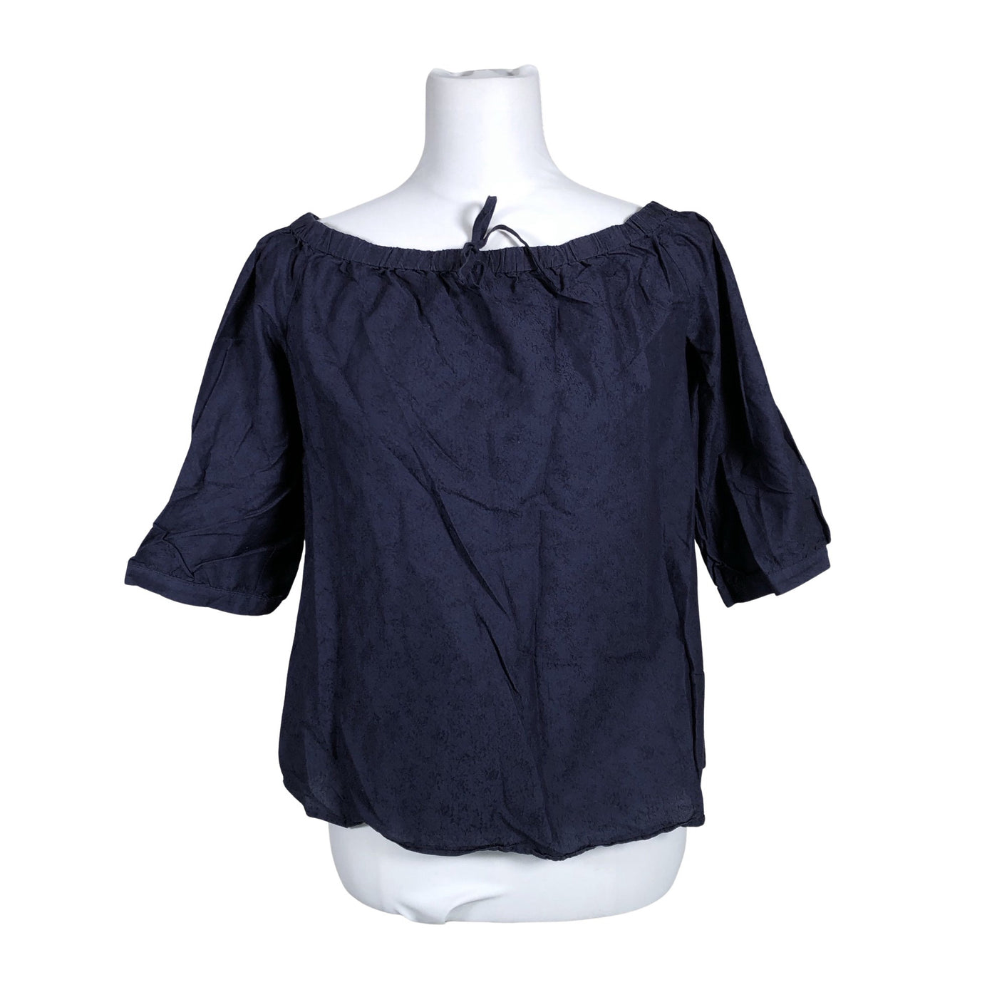 Unisex s.Oliver - Lühikeste käistega pluus, suurus 36 - Sinine (1)